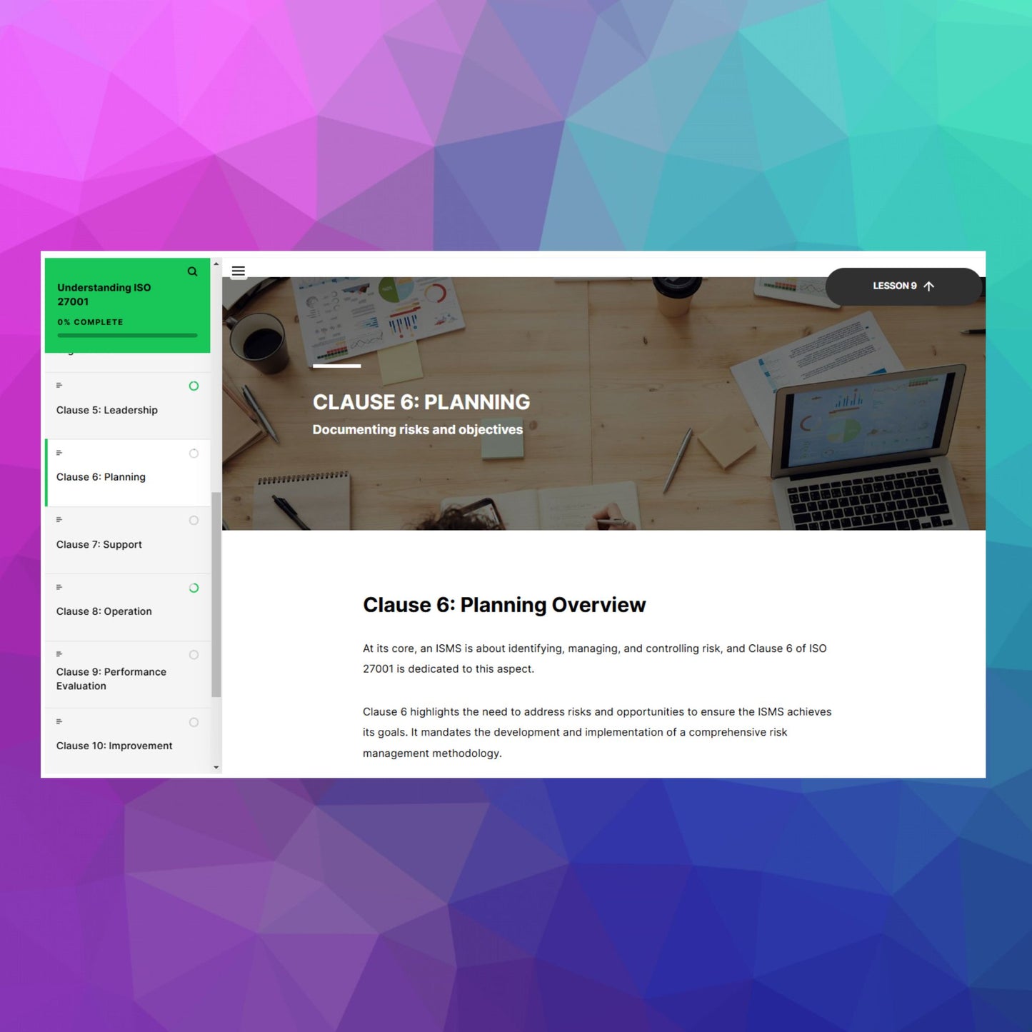 Do-It-Yourself Info Sec (ISO 27001): Full Training & Toolkit