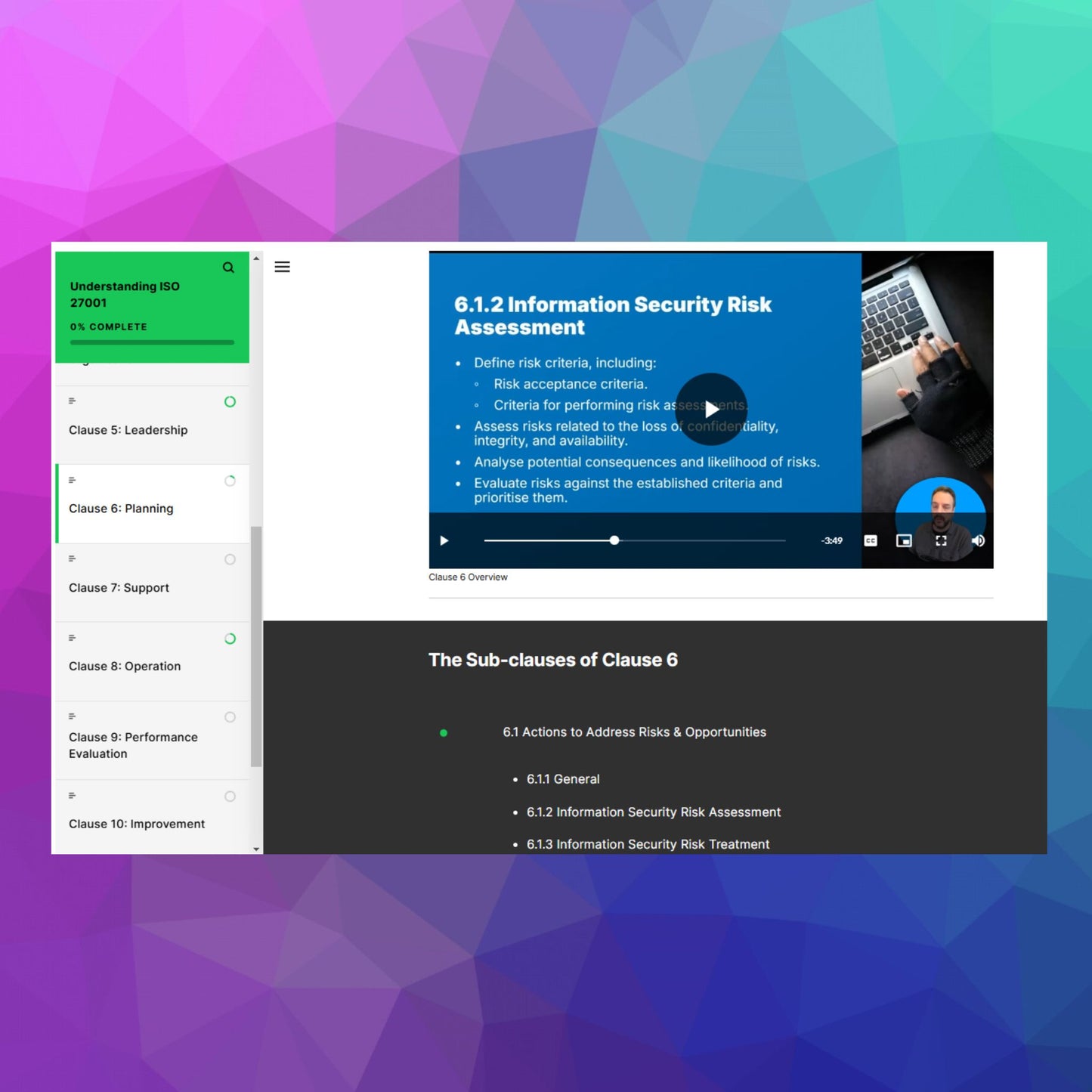 Do-It-Yourself Info Sec (ISO 27001): Full Training & Toolkit