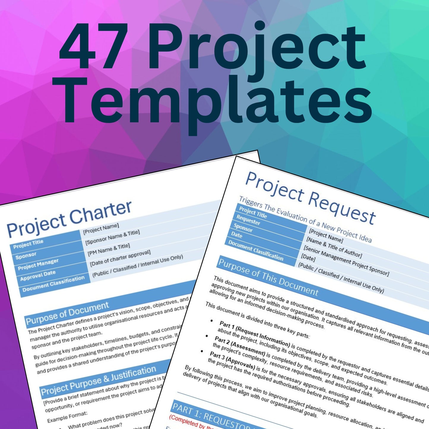 Project Management Toolkit (47 Templates)